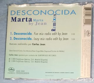 Marta Sánchez 3 CD Singles + CD single de regalo