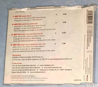 Marta Sánchez 3 CD Singles + CD single de regalo