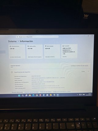 Ordenador Portátil Lenovo Negro