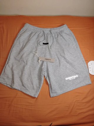 Pantalón corto de marca  Essentials Gris Talla M