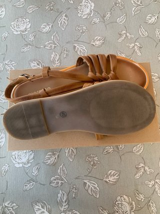 Sandalias Gioseppo piel marrón talla 40