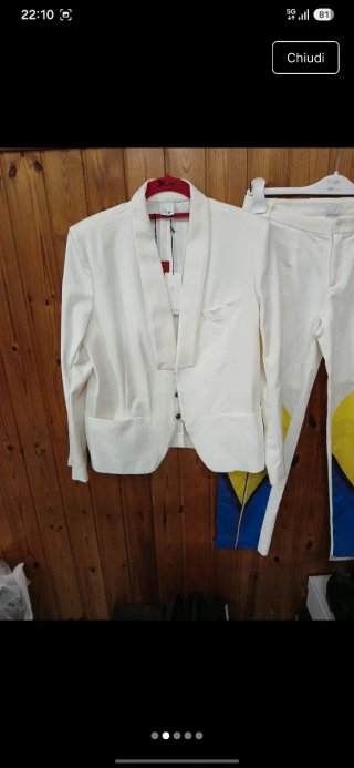 Completo Giacca Pantalone  taglia 42 cioe' una M