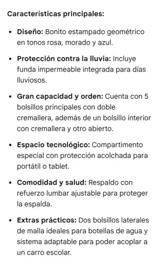 Mochila Rain Cover ergonómica impermeable