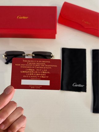 Gafas Cartier Premier Doradas