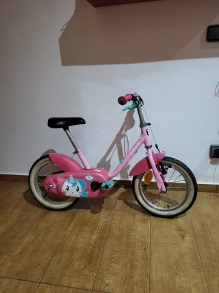 Bicicleta Infantil B'Twin 14'' Unicornio