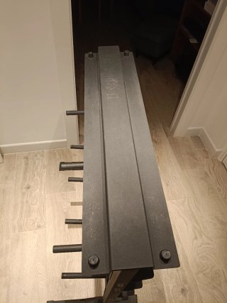 Soporte para barras, discos y mancuernas