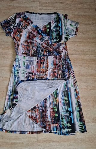 Lote 40/42, Ned, 2 vestidos con drapeado