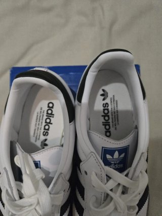 Adidas Samba Bianco/Grigio Scarpe Uomo