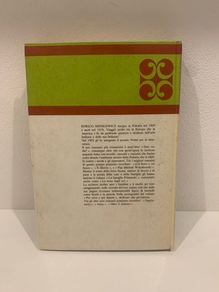 Libro Quo Vadis? Ed. La Sorgente vintage