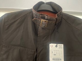 Chaqueta Zara efecto encerado Talla S