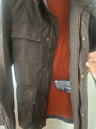 Chaqueta Zara efecto encerado Talla S