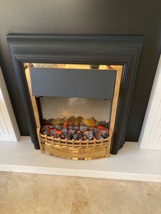 Chimenea eléctrica decorativa