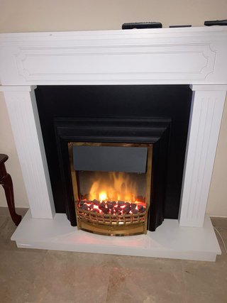 Chimenea eléctrica decorativa