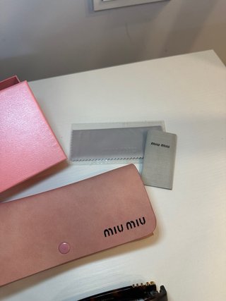 Occhiali da sole Miu Miu Tartaruga Oro