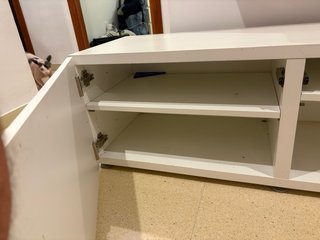 Mueble TV Ikea Besta Blanco