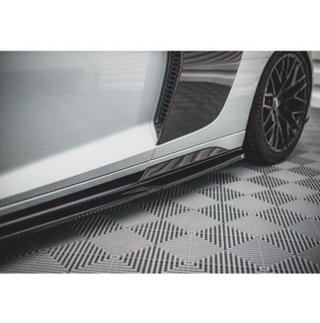 DIFUSORES AÑADIDOS DE TALONERAS PARA AUDI R8 MK2 F