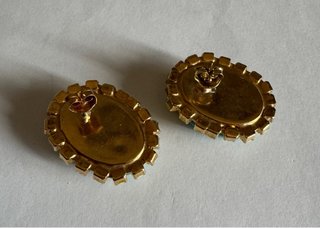 Orecchini vintage bigiotteria stile retrò