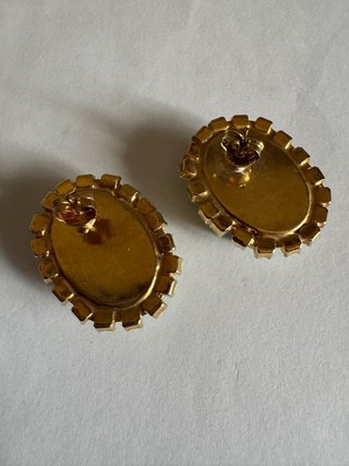 Orecchini vintage bigiotteria stile retrò