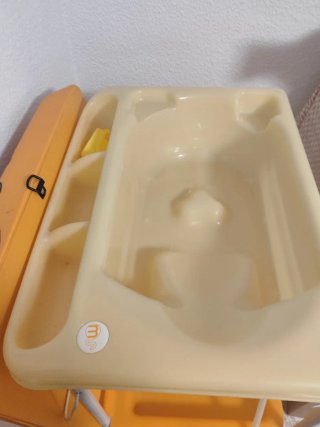 Bañera cambiador para bebé