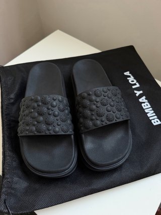Chanclas Bimba y Lola negras Talla 39