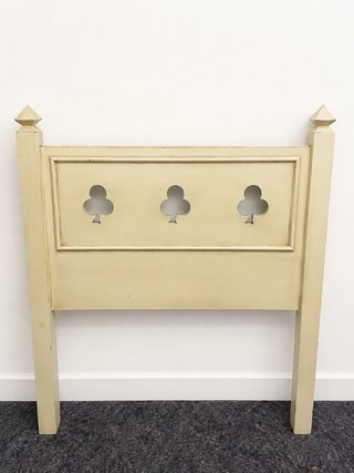 Cabecero infantil 90cm madera beige