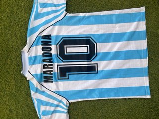 Camiseta Retro Maradona Adidas Argentina 10