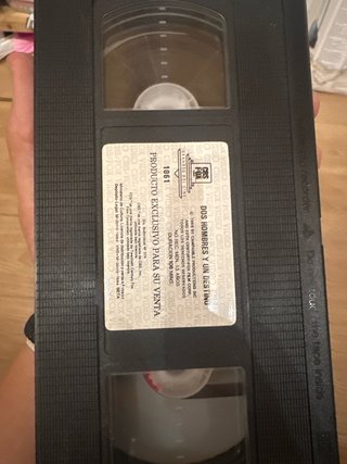 Cinta VHS Dos Hombres y un Destino
