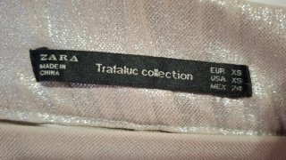 Pantalón culotte verano color champán