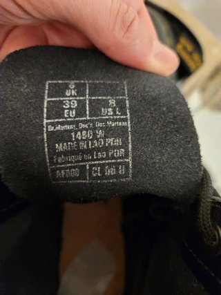 Dr Martens 1460 Charol Negro