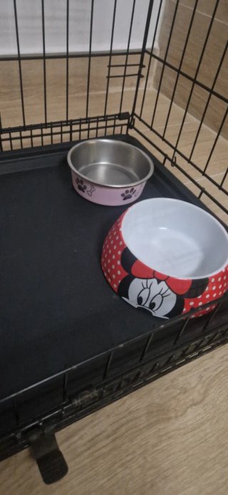 Jaula caseta perro negra