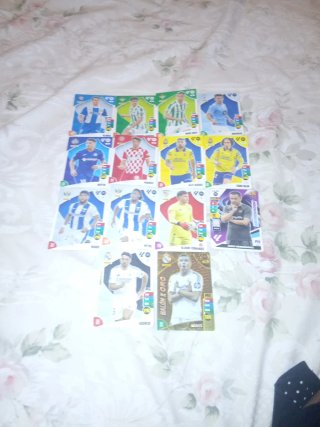 Cromos de fútbol varios jugadores