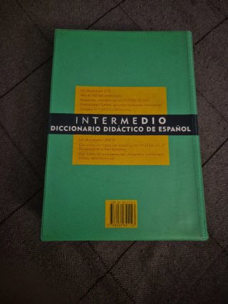 Diccionario didáctico de español.  Intermedio