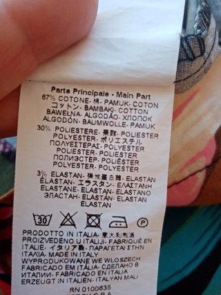 Abito Rinascimento fantasia floreale taglia XS
