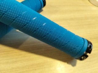 Puños Bicicleta Azules Nuevos