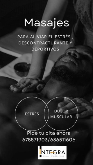 Masajes terapeutico