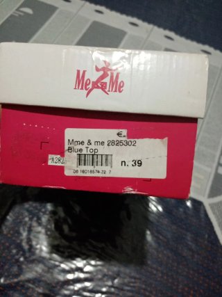 Ballerine Me&Me n.39 righe blu e bianche