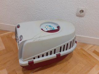 Transportín perro gato como nuevo