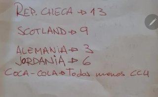 Cromos Panini Mundial
