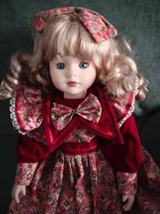 Bambola Porcellana Collezione - 40 cm