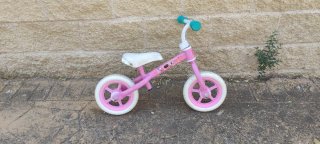 Bicicleta infantil rosa Minnie Mouse