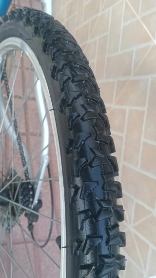 Bicicleta Orbea Montaña Azul y Plata
