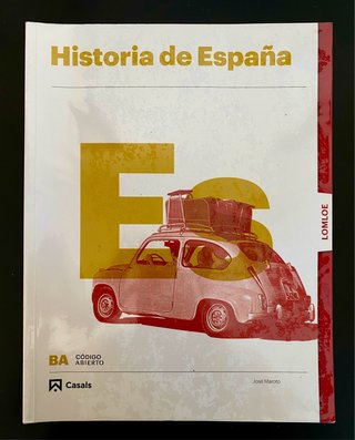 Historia de España, 2° de Bachillerato