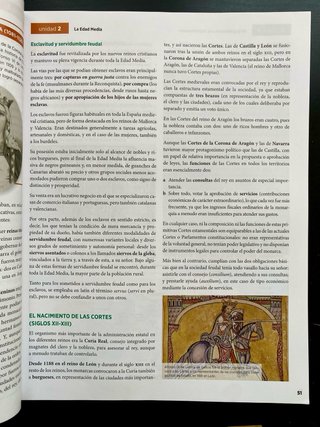 Historia de España, 2° de Bachillerato