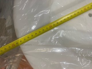 Lámpara de techo blanca