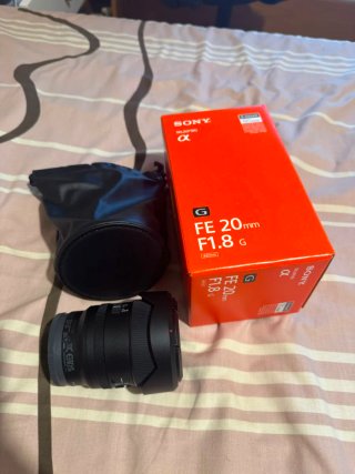 Sony FE 20mm f1.8 Objetivo