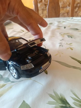 Maqueta Audi A4 Negra