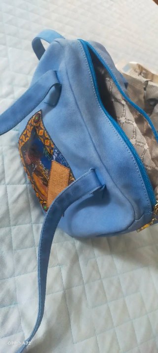 Borsetta Nazzareno Gabriele piccola blu