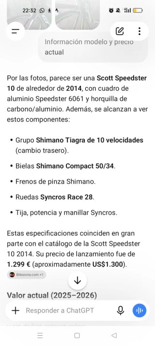 Bicicleta de carretera negra