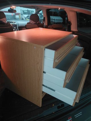 Cajonera de madera