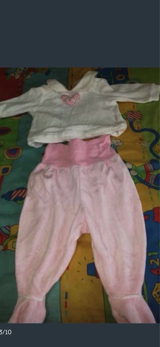 Conjunto bebé niña 3 meses
